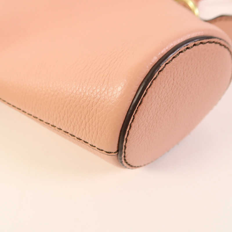 Chloe 牛皮皮革2 Way Shoulder金扣手挽肩背兩用袋-13