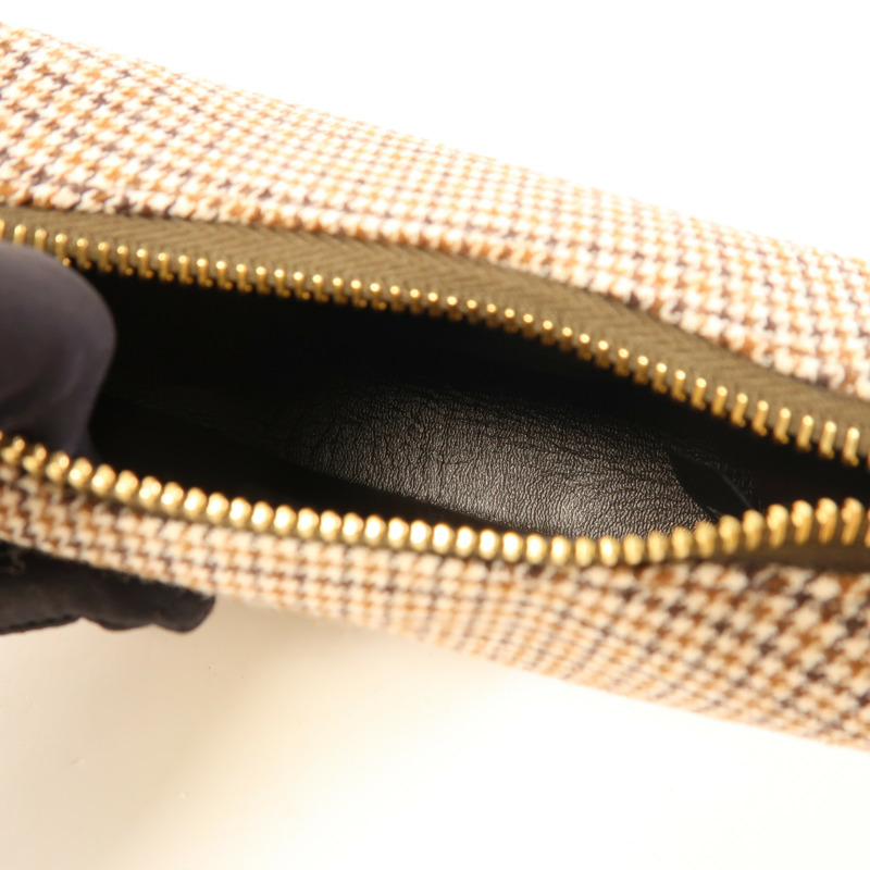 FENDI 羊毛Nano Fendigraphy金扣手挽袋-5