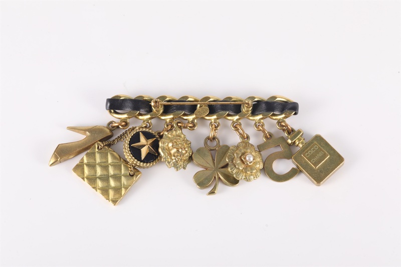 CHANEL(香奈兒)  合金 中古 多元素 胸針-2