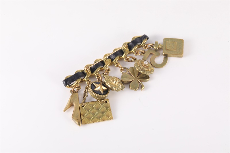 CHANEL(香奈兒)  合金 中古 多元素 胸針-3
