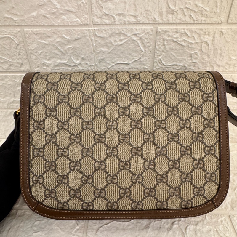 Gucci咖pvc1955斜背包GM-2