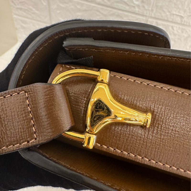 Gucci咖pvc1955斜背包GM-4