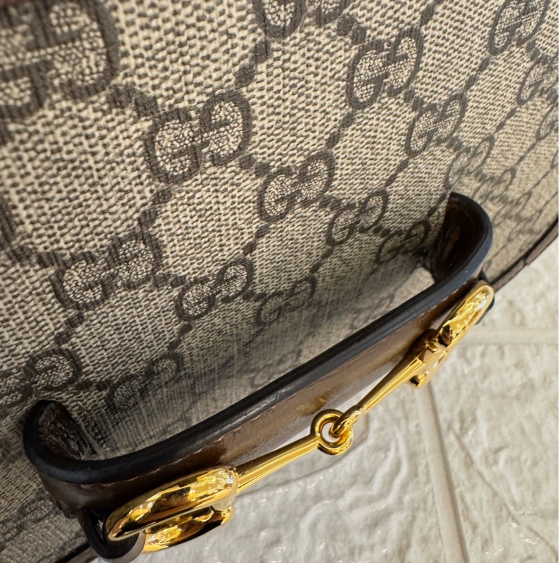 Gucci咖pvc1955斜背包GM-18