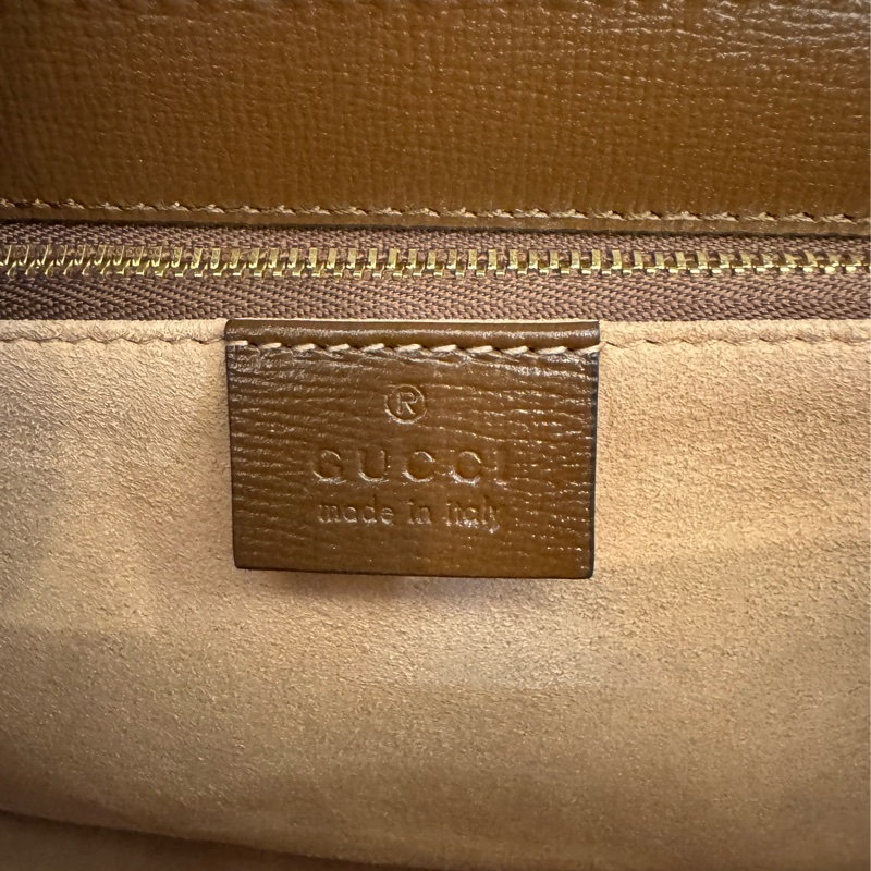 Gucci咖pvc1955斜背包GM-28