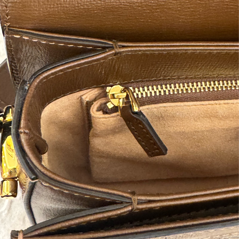 Gucci咖pvc1955斜背包GM-32