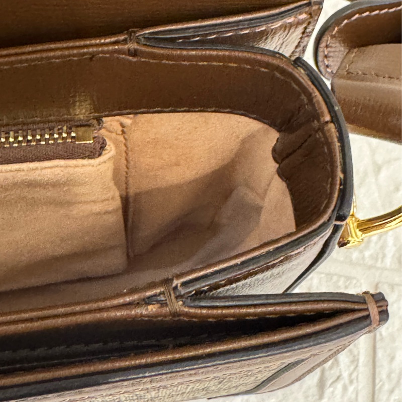 Gucci咖pvc1955斜背包GM-34