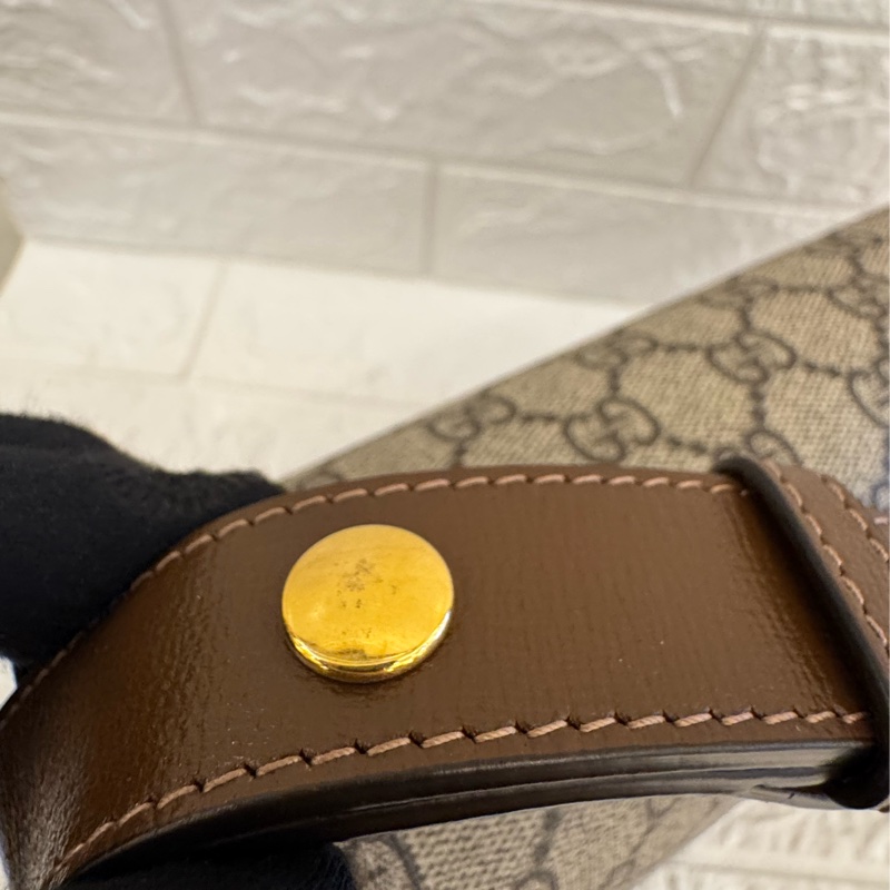 Gucci咖pvc1955斜背包GM-44