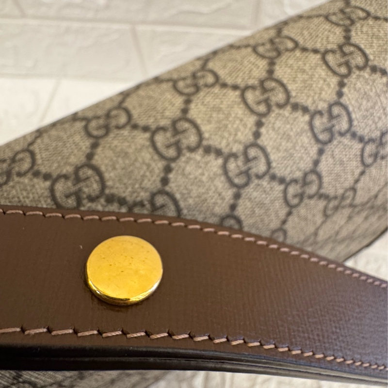 Gucci咖pvc1955斜背包GM-45