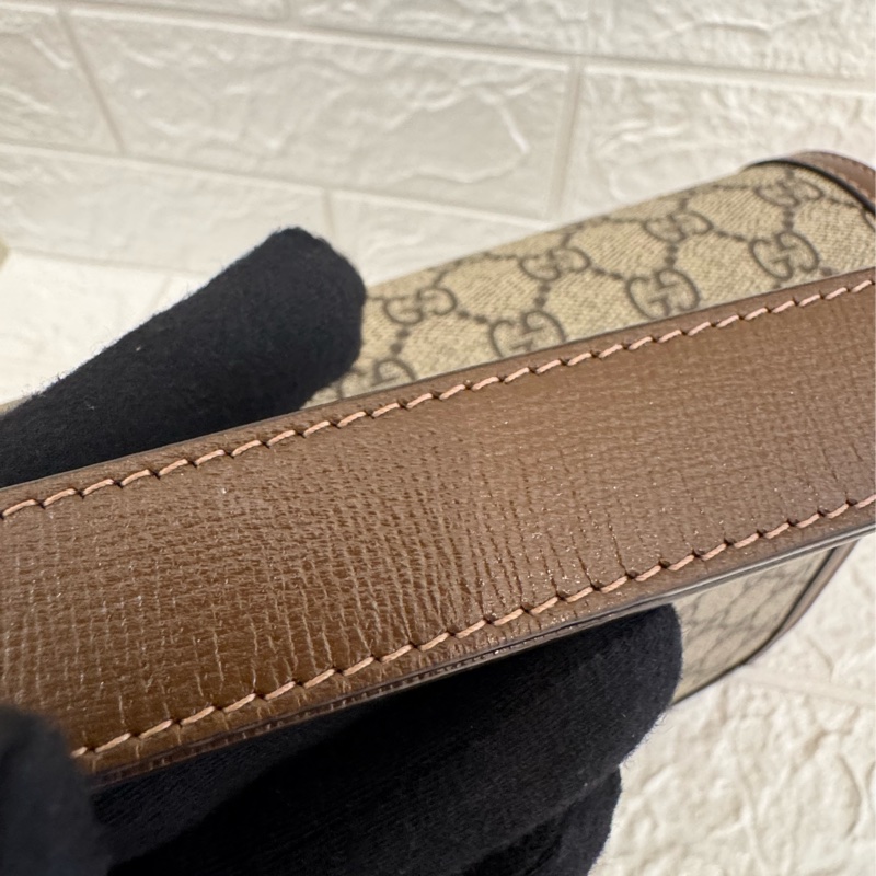 Gucci咖pvc1955斜背包GM-46