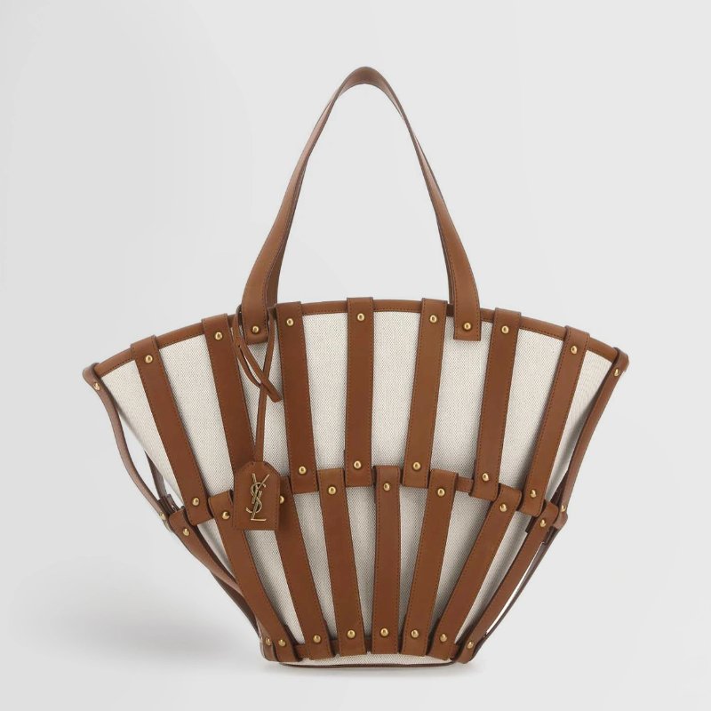 Saint Laurent Beatrix Panier 鏤空手提包-0