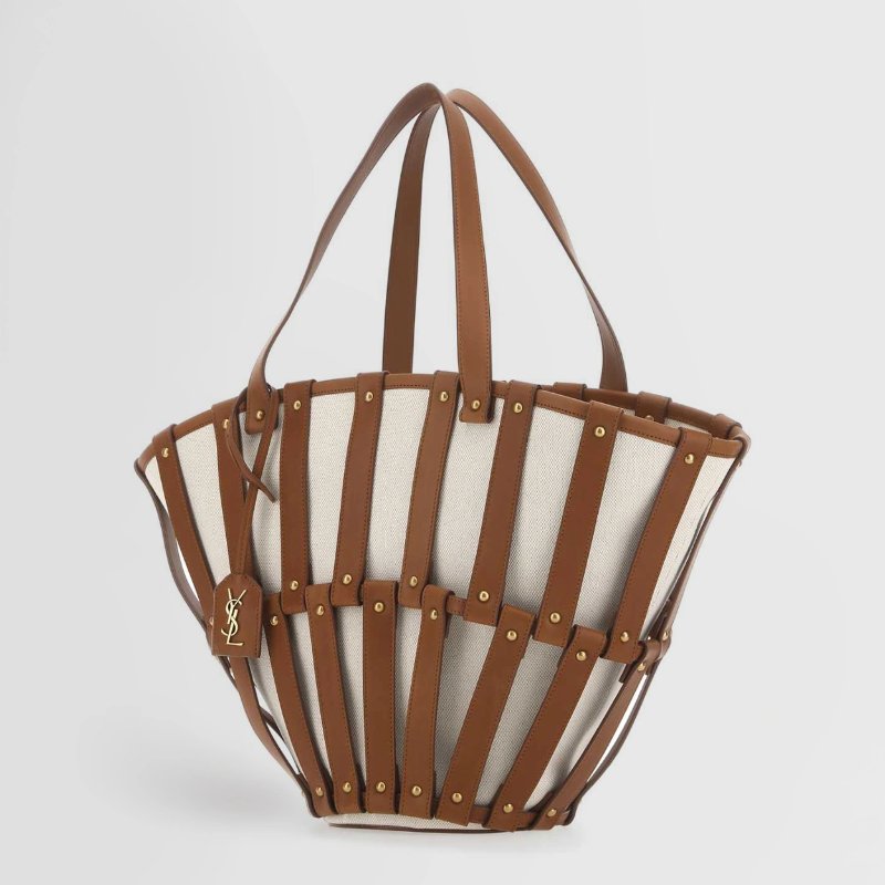 Saint Laurent Beatrix Panier 鏤空手提包-1