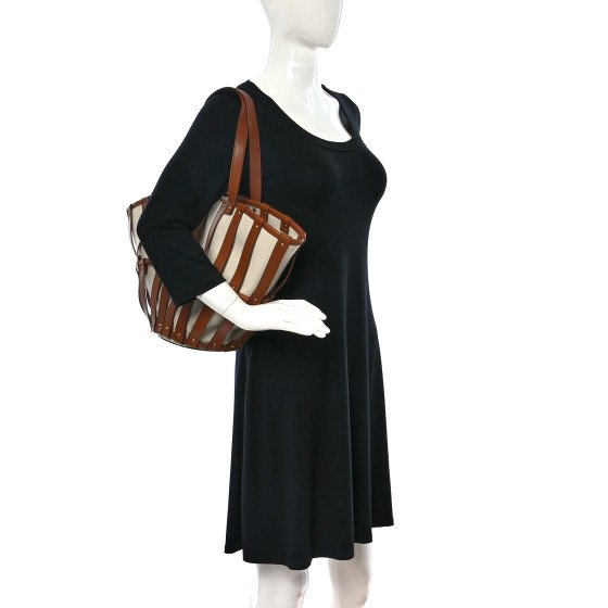 Saint Laurent Beatrix Panier 鏤空手提包-3