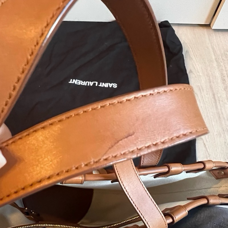 Saint Laurent Beatrix Panier 鏤空手提包-20