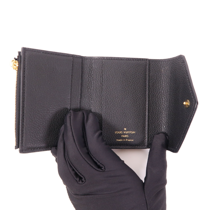 LOUIS VUITTON Monogram Empreinte Victorine金扣錢包-4