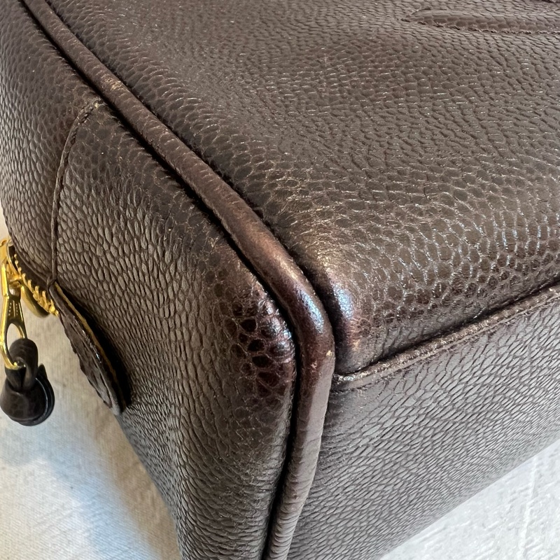 Chanel 經典魚子醬化妝包-13