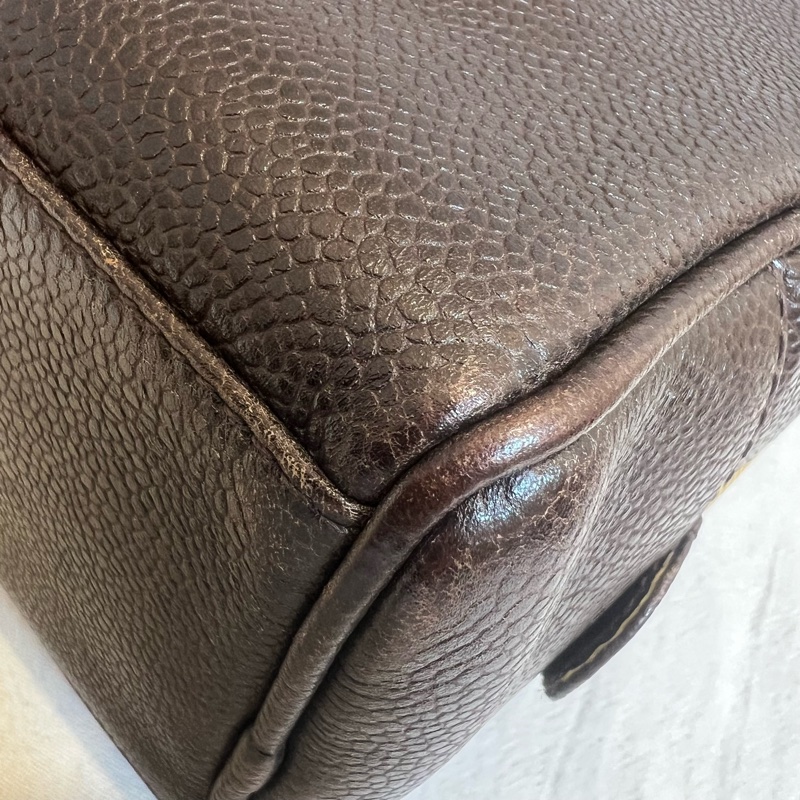 Chanel 經典魚子醬化妝包-14