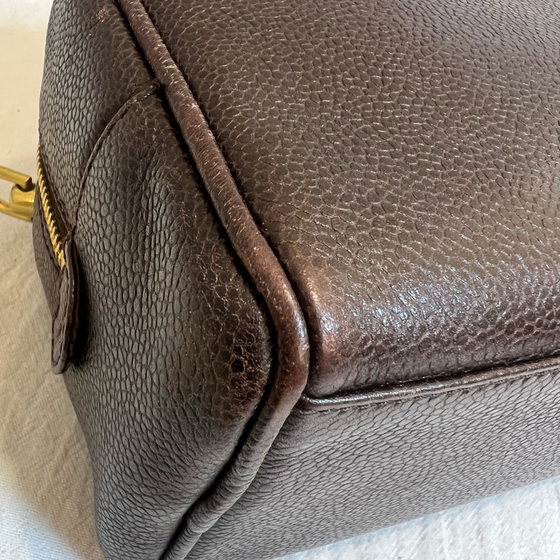 Chanel 經典魚子醬化妝包-15