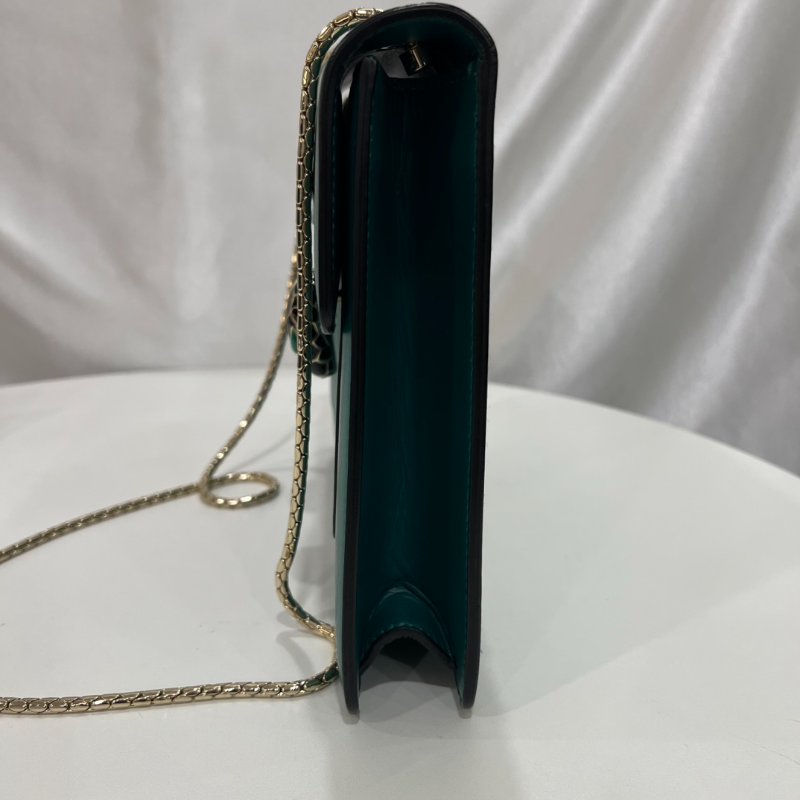 BVLGARI 綠蛇頭包-3