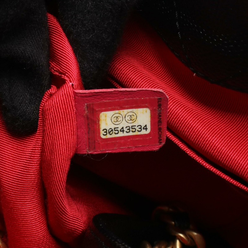 CHANEL Matelasse 迷你桶單肩包 小牛皮 黑色 二手 女款 GHWCOCO-4