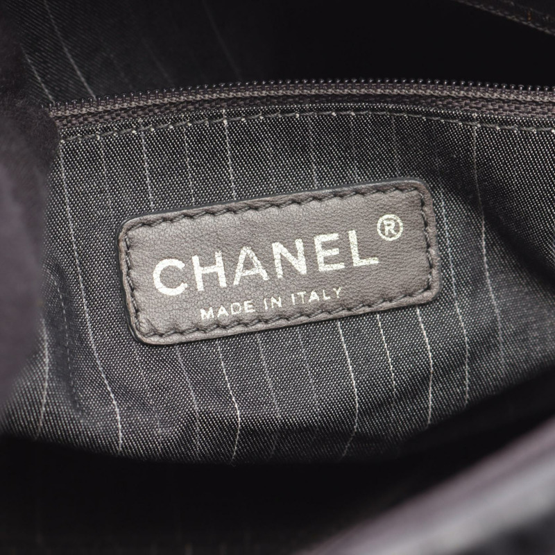 CHANEL Matelasse 鏈條單肩包 小牛皮 羔羊皮 BK 波爾多色 二手 GHW-3