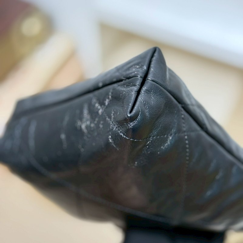 🏷️Chanel.23S 22 mini bag 珍珠垃圾袋 限量秀款 芯片款-8
