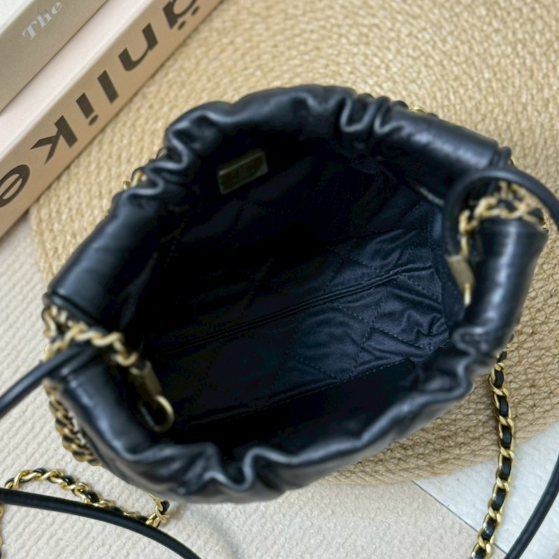 🏷️Chanel.23S 22 mini bag 珍珠垃圾袋 限量秀款 芯片款-19
