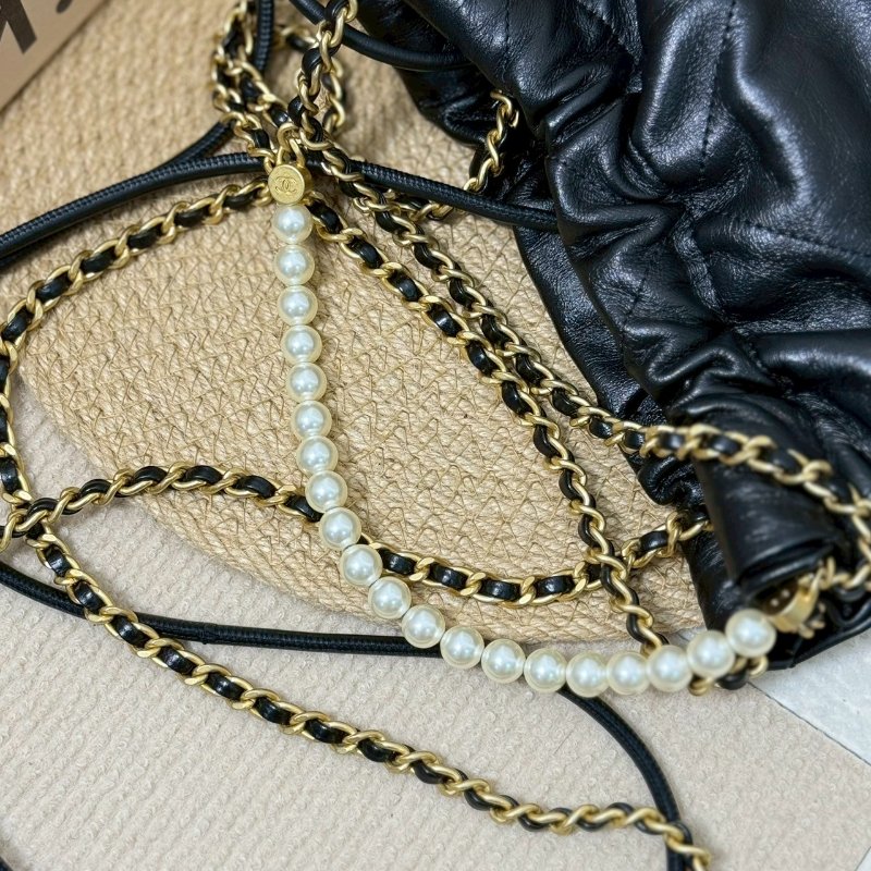 🏷️Chanel.23S 22 mini bag 珍珠垃圾袋 限量秀款 芯片款-22