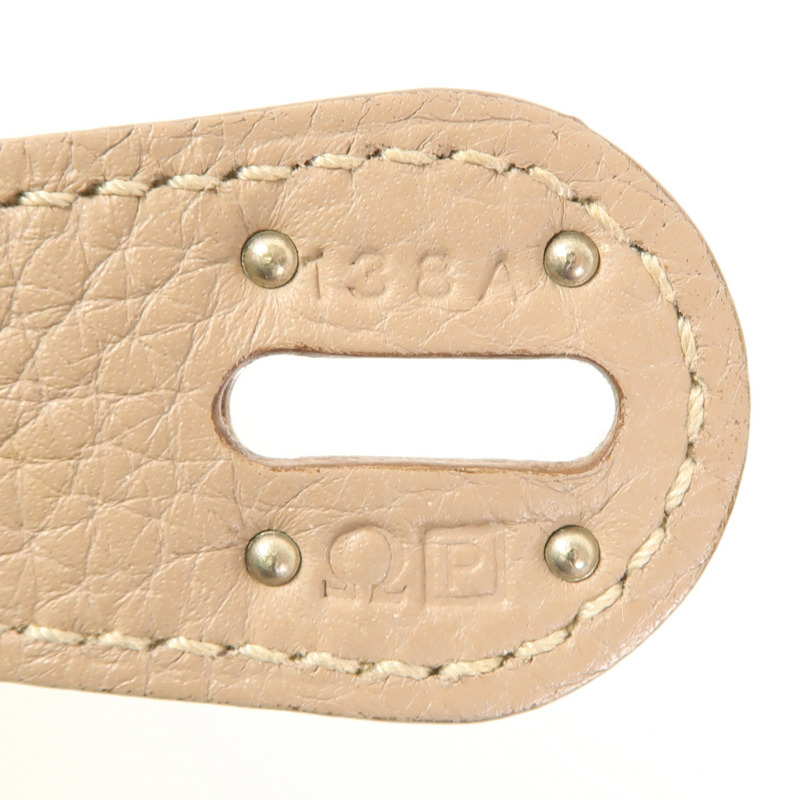 HERMES Clemence皮革Lindy 26銀扣手挽肩背兩用袋Menthe-12