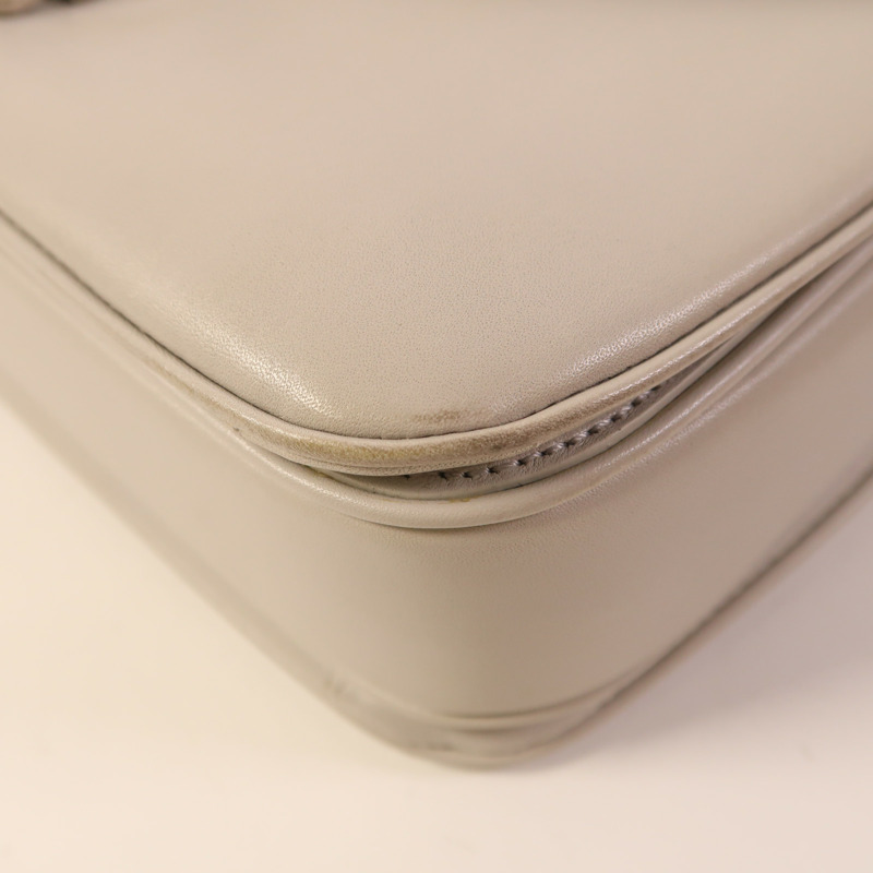 CELINE 牛皮皮革Medium C鏈帶肩背袋-10