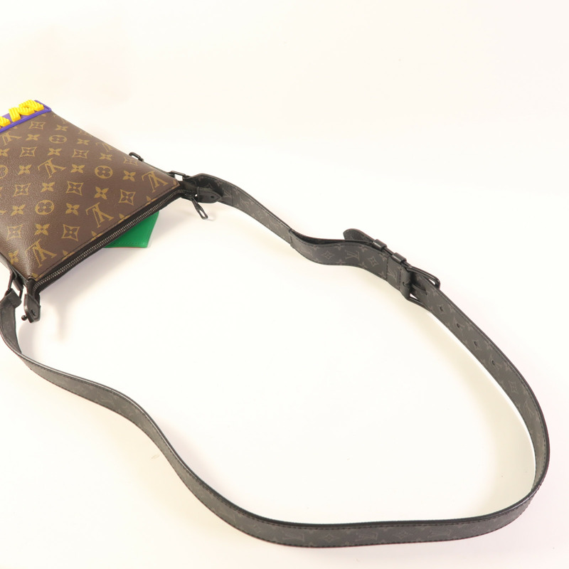 LOUIS VUITTON Monogram Cruiser Messenger肩背袋-4