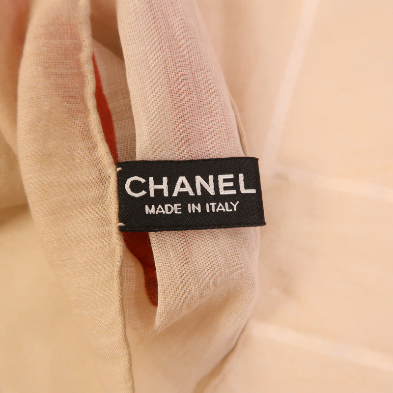 CHANEL 棉質Scarf圍巾-12
