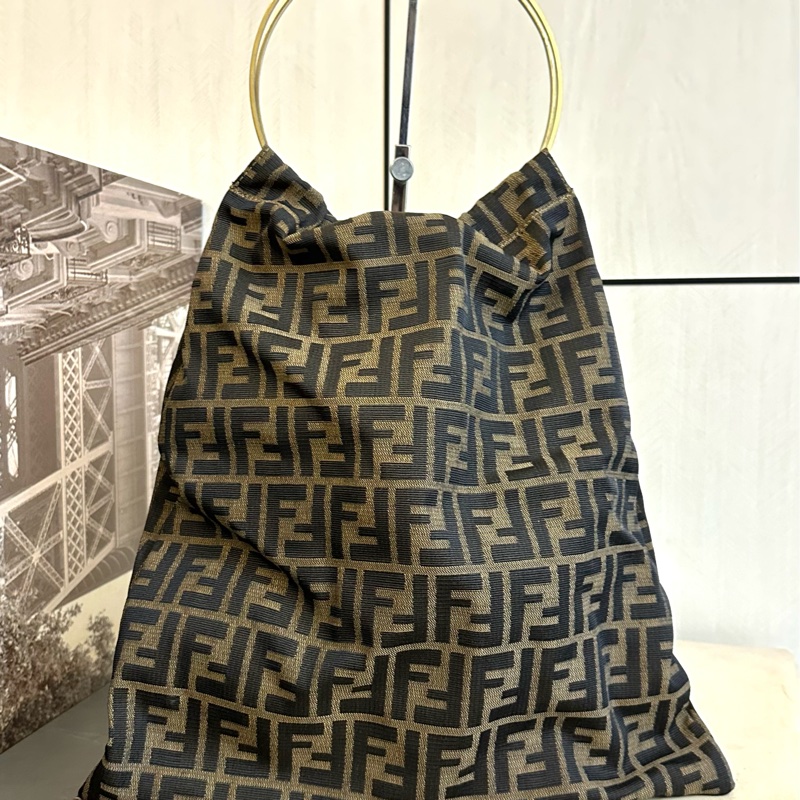 🩵 Fendi 老花袋 monogram bag-1