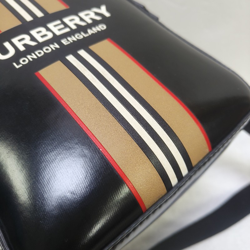 🔥10/3-10/31週年慶🔥【超狂優惠】㊣✨ Burberry✨(附防塵袋)博柏利 黑色 印字 防水 直立 相機包 斜背包 肩背包/二手精品/保證正品🌳二手樹屋🌳-17