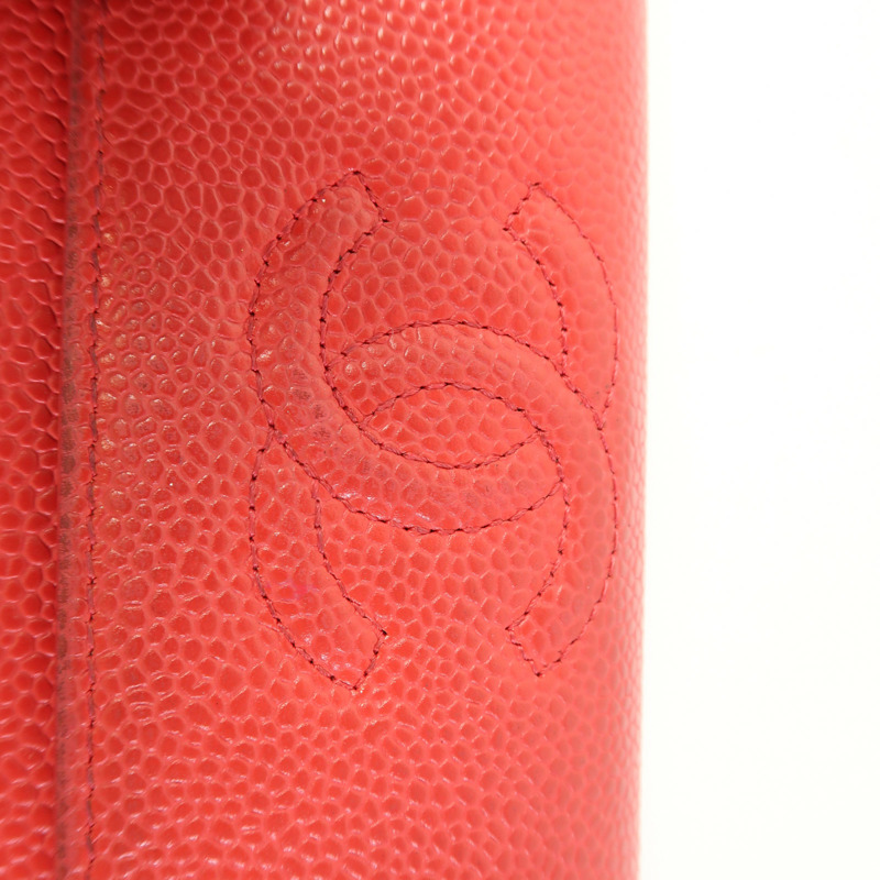 CHANEL 牛皮皮革Long Wallet長錢包-9