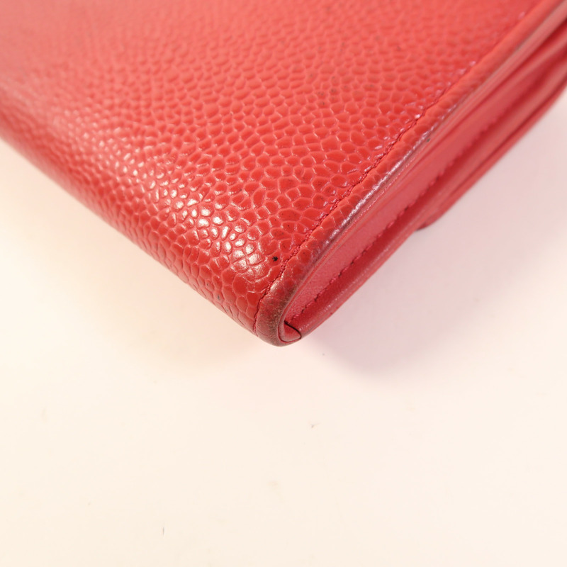 CHANEL 牛皮皮革Long Wallet長錢包-12