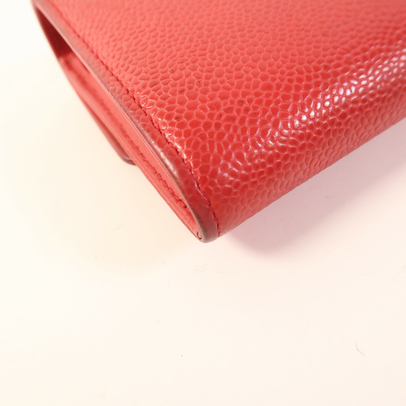 CHANEL 牛皮皮革Long Wallet長錢包-13