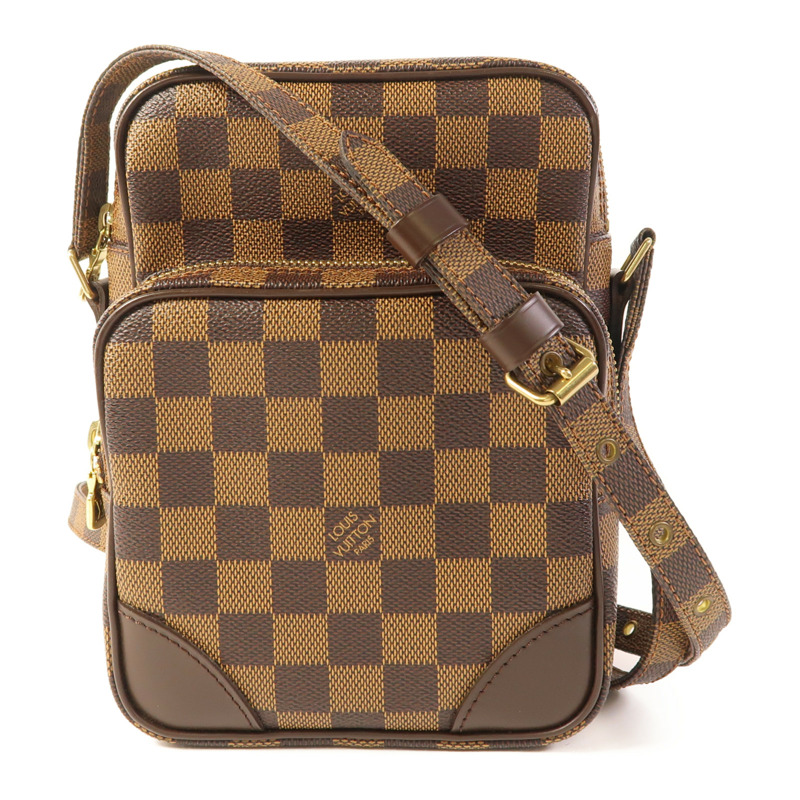 LOUIS VUITTON Damier Amazon金扣肩背袋-0
