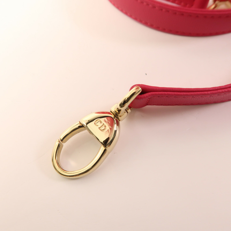 Dior 羊皮皮革Lady Dior金扣手挽肩背兩用袋-11