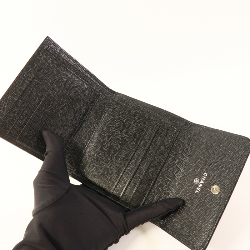 CHANEL 牛皮皮革Wallet錢包-4