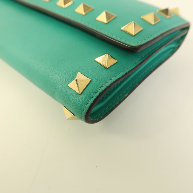 Valentino 牛皮皮革Long Wallet金扣長錢包-12