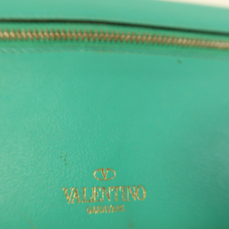 Valentino 牛皮皮革Long Wallet金扣長錢包-17