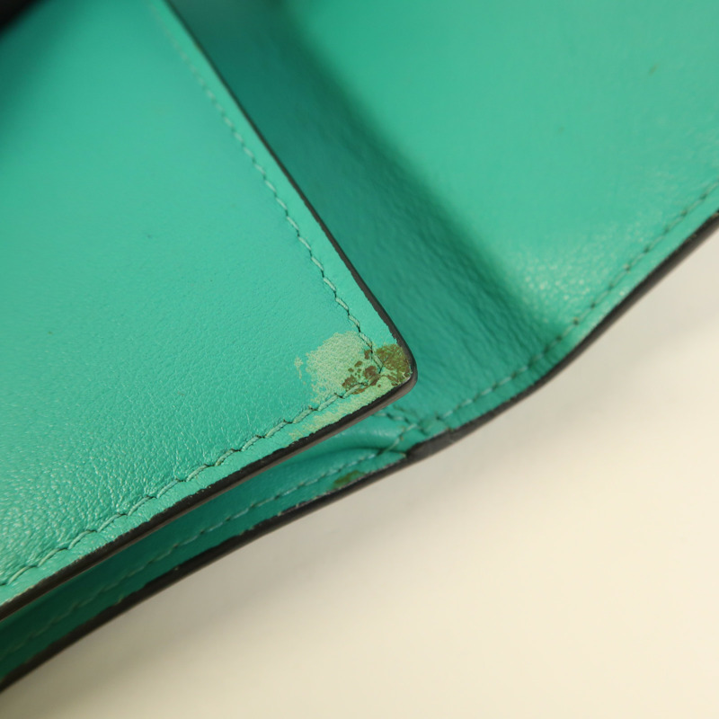 Valentino 牛皮皮革Long Wallet金扣長錢包-19