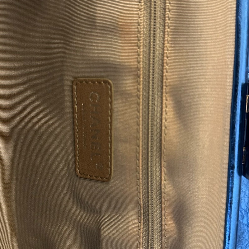 🩵Chanel flag bag 全皮 彩虹袋 肩背袋 party bag-19