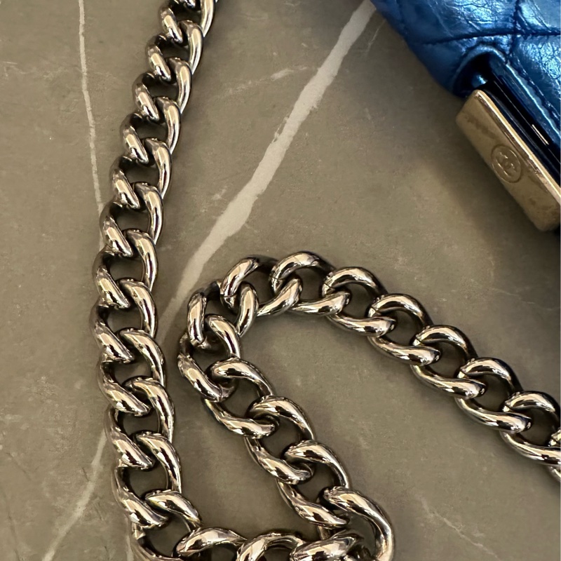 🩵Chanel flag bag 全皮 彩虹袋 肩背袋 party bag-24