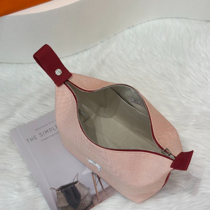 HERMES Bride a brac小馬飯盒包 - 大號紅粉橘-5