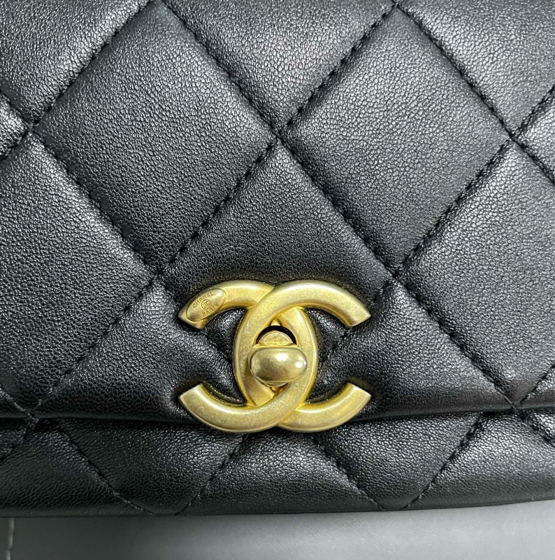 Chanel AS2387 口蓋鏈條包-16