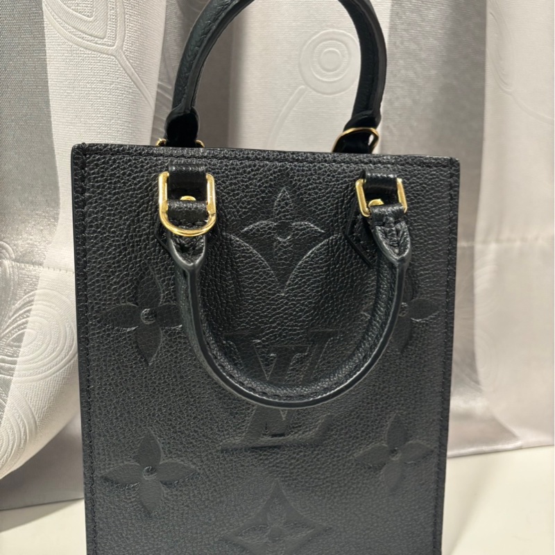 Louis Vuitton 路易威登 PETIT SAC PLAT 琴譜包 黑色牛皮 晶片款-2