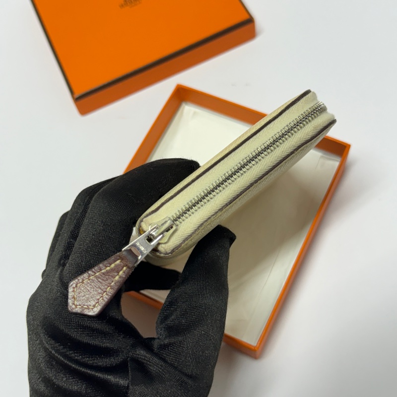 （極新全配💝） Hermes 愛馬仕 絲巾短夾 專櫃77000！-9