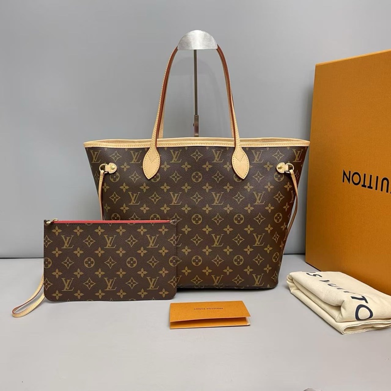 LV路易威登 新款 老花nf中號子母購物袋 成色很好-1
