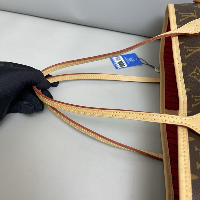 LV路易威登 新款 老花nf中號子母購物袋 成色很好-5